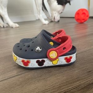 Kids Disney Mickey Mouse crocs 🐊 size C6